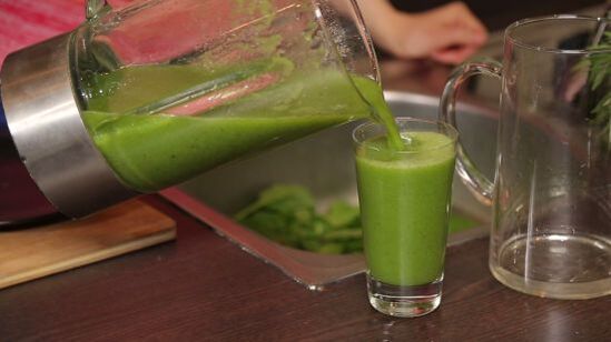 عصير أخضر لفقدان الوزن