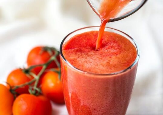 عصير الطماطم لفقدان الوزن